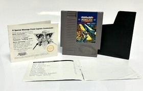 Bionic Commando (Nintendo Entertainment System, 1988) NES Game, Manual, & Sleeve