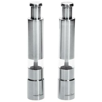 Proficook Pfeffer- und Salzmühle-Set PC-PSM 1160 edelstahl, 2 NEU Mühlen 30ml