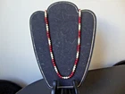 VINTAGE 1970s HANDMADE COSTUME JEWELRY MULTICOLOR BEADS ENDLESS 30" NECKLACE