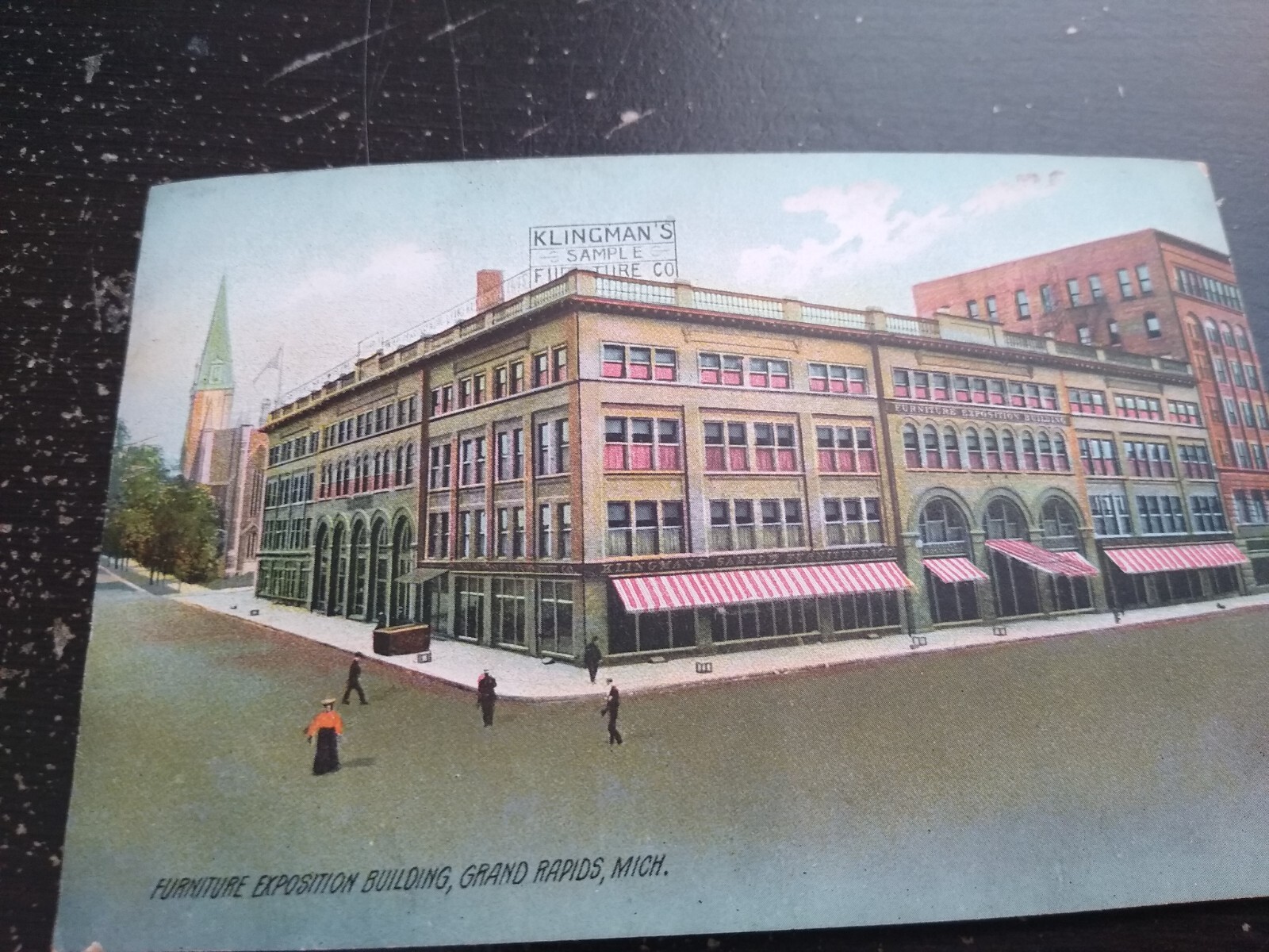 Klingman's Sample Furniture Exposition Bldg Grand Rapids MI Advertising