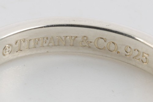Tiffany & Co. 925 Silver I Love You Ring Size 6.5 (2.24g.) - Picture 2 of 2