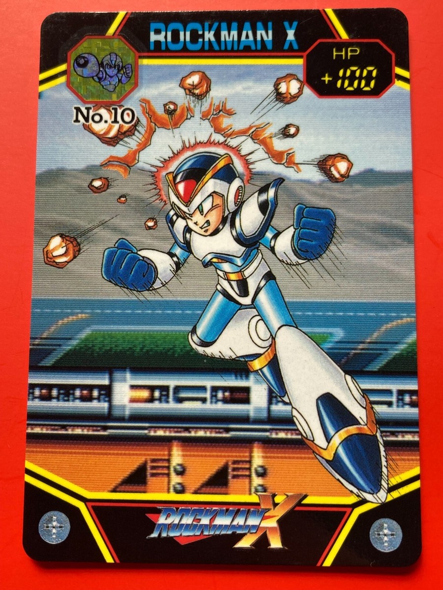 Rockman X TCG Card Japanese BANDAI Game Famicom 1995 Manga CAPCOM
