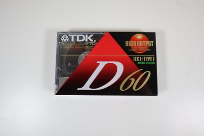 #ad TDK Audiocassettes Superior Normal Bias D60 $5.00