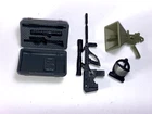 Bullhorn V1  Lot Gun Rifle Helmet Case Gas Gun Parts 1990 GI Joe Vintage Figure