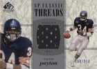 2002 SP Legendary Cuts Walter Payton #CC-WP