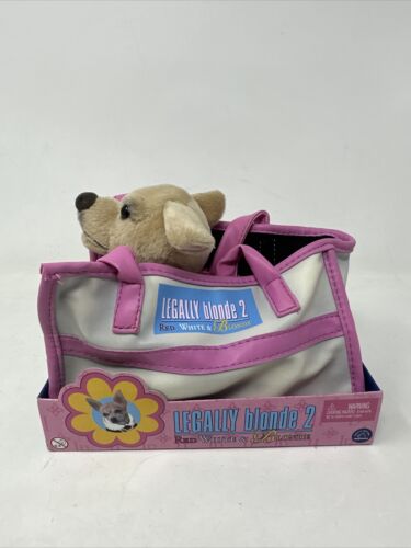 LEGALLY BLONDE 2 Bruiser Plush Purse Elle Woods Chihuahua Dog - Picture 1 of 8