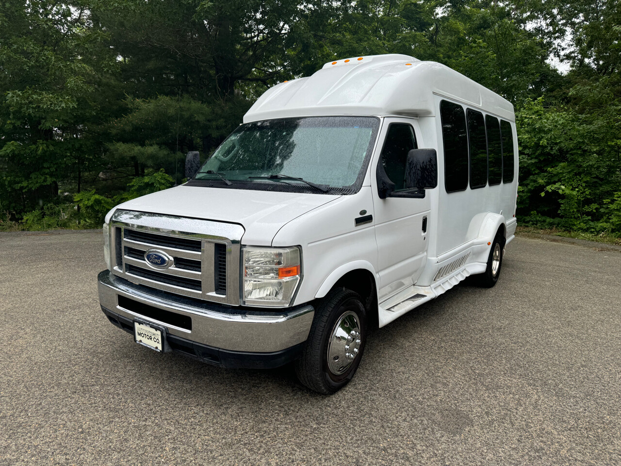2013 Ford Econoline E350 Super Duty 86,418 Miles White Passenger Van 5