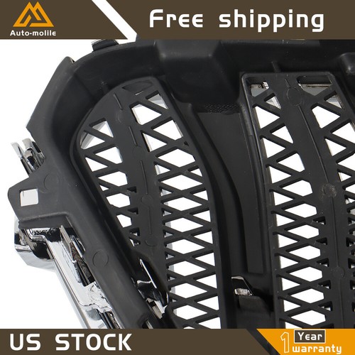 Front Upper Bumper Grill Grille Chrome Black Plastic For 2013-2017 Buick Enclave - Bild 12 von 12