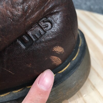 Dr Martens Shoes Mens 12 M Casual Oxford Brown Leather Lace Up