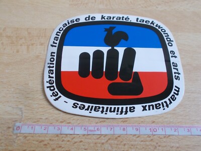 Autocollant ÖEHV - Fédération Autrichienne De Hockey Sur Glace - Ancien Logo Années 80 - 8x10 Cm - Neuf
