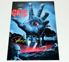 CRAIG REARDON RANDALL WILLIAM COOK SIGNED 'THE GATE' 12x18 MOVIE POSTER 1 w/COA