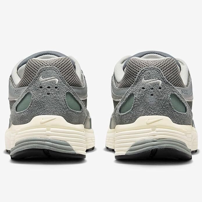 Nike P-6000 Flat Pewter Light Iron Ore Metallic Silver White