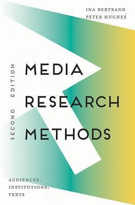 Media Research Methods: Audiences, Instituti- 9781137552150, paperback, Bertrand