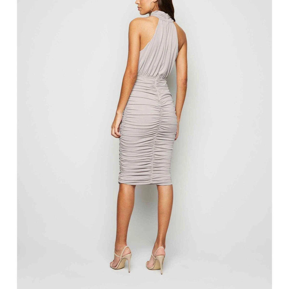 Ax paris top silver dress