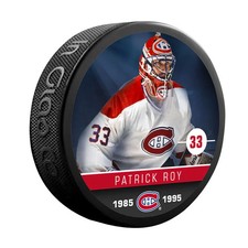 Patrick Roy Montreal Canadiens NHL Alumni Souvenir Hockey Puck