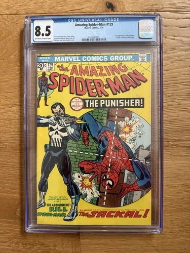 The Amazing Spider-Man #129 (Marvel Comics February 1974) CGC 8.5