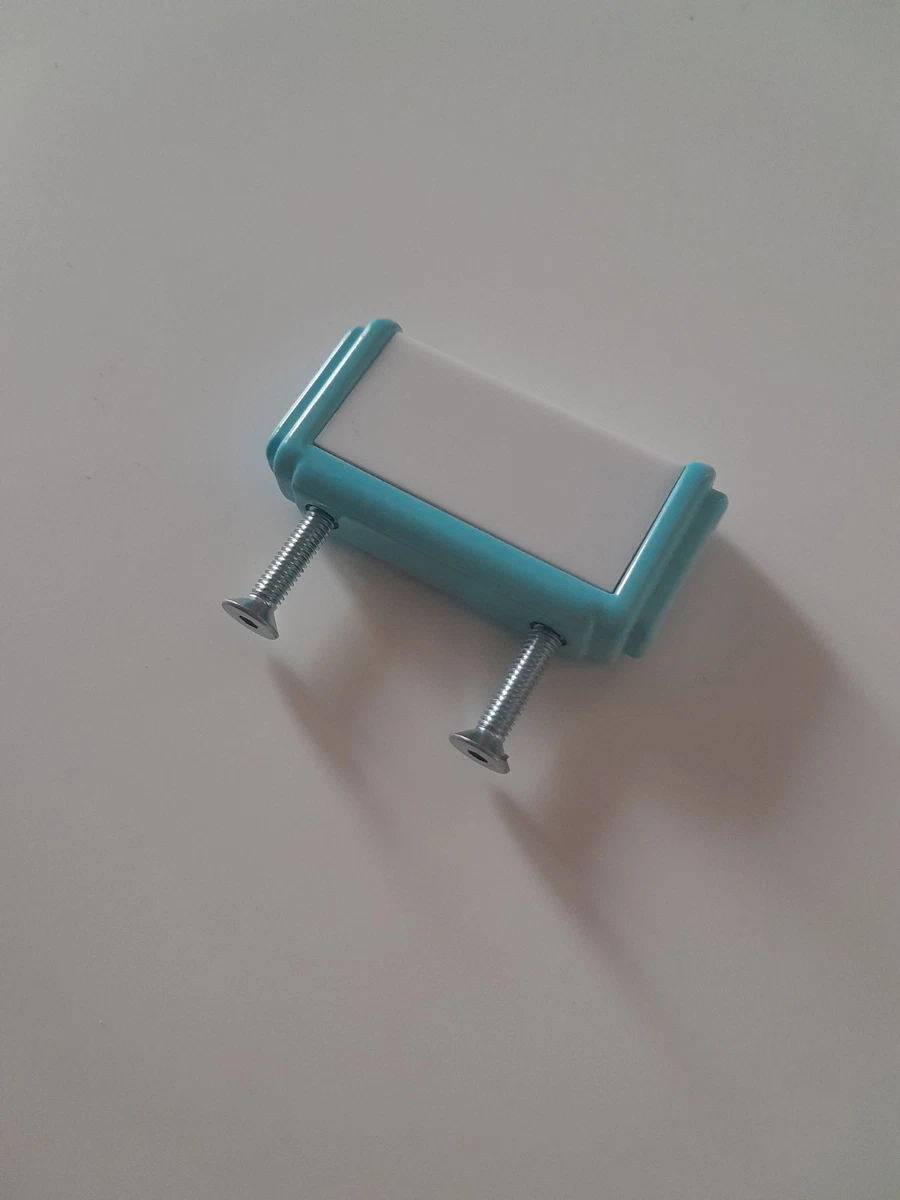 Poignée De Meuble Vintage Bleu Ciel, 55 mm