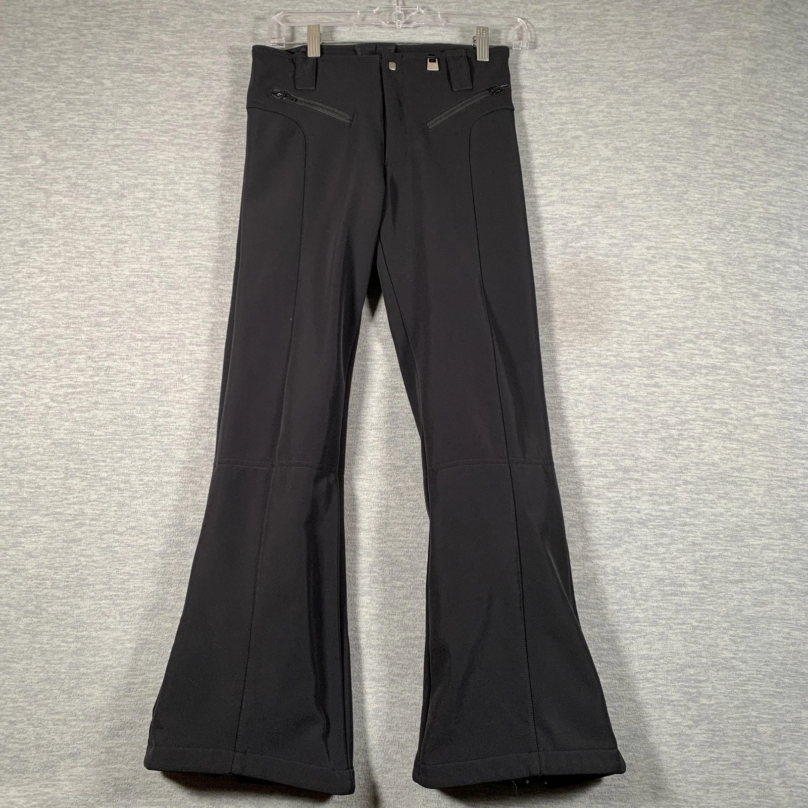 Nils Pants Womens 2 Black Softshell Snow Ski Waterproof Fleece Lined Bootcut