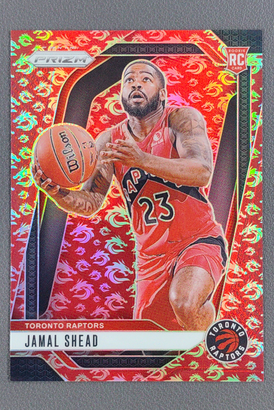2024-25 Panini Prizm Jamal Shead Dragon Year RC Rookie /88 #241