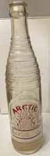 Vintage 1948 ARCTIC Polar Beverages 10oz ACL Bottle Conroe Texas Keen Bottling 