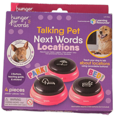 Hunger For Words Talking Pet Next Words Locations for Dogs Top Shelf
