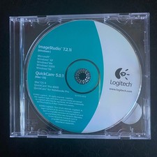 Logitech   ImageStudio QuickCam Software Drivers CD 2002 Windows Mac Utility
