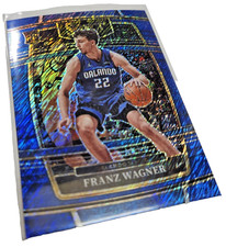 2021-22 Panini Select - Concourse Franz Wagner #15 Blue Shimmer Prizm (RC)