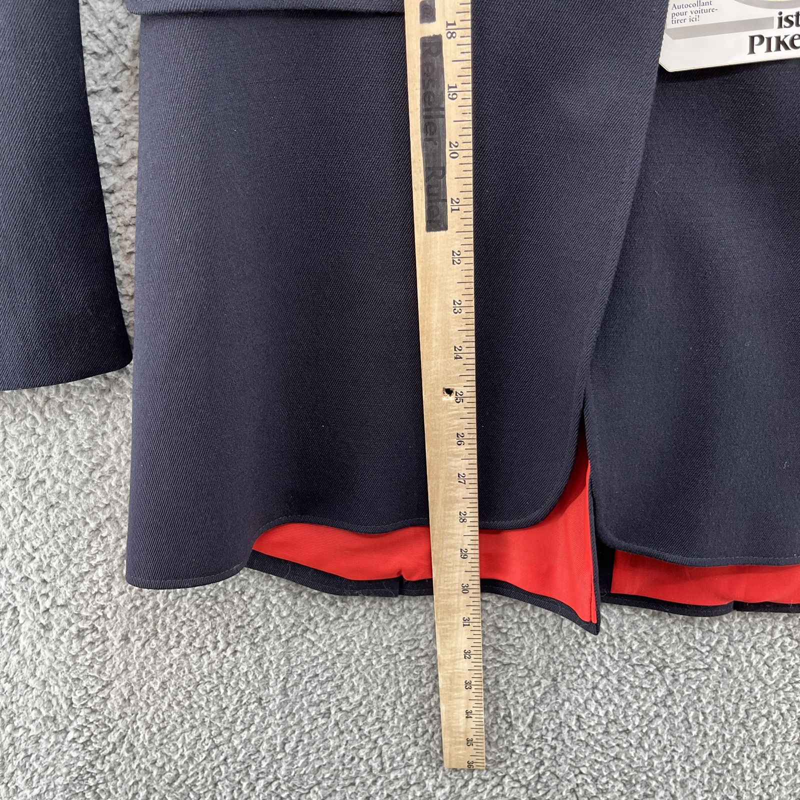 Pikeur Jacket Womens 12 Navy Wool Diana Dressage Horse Show Blazer