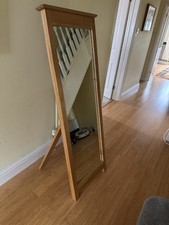 Solid Oak Dressing Mirror