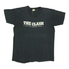 Vintage 1979 The Clash Give Em Enough Rope Tour Shirt Size: Large
