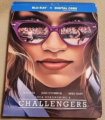 Challengers (Blu-ray, 2024) w/Slipcover, Zendaya, Luca Guadagnino