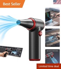 CD09 Compressed Air Duster with Integrated LED Light - Versatile Cleaning Tool