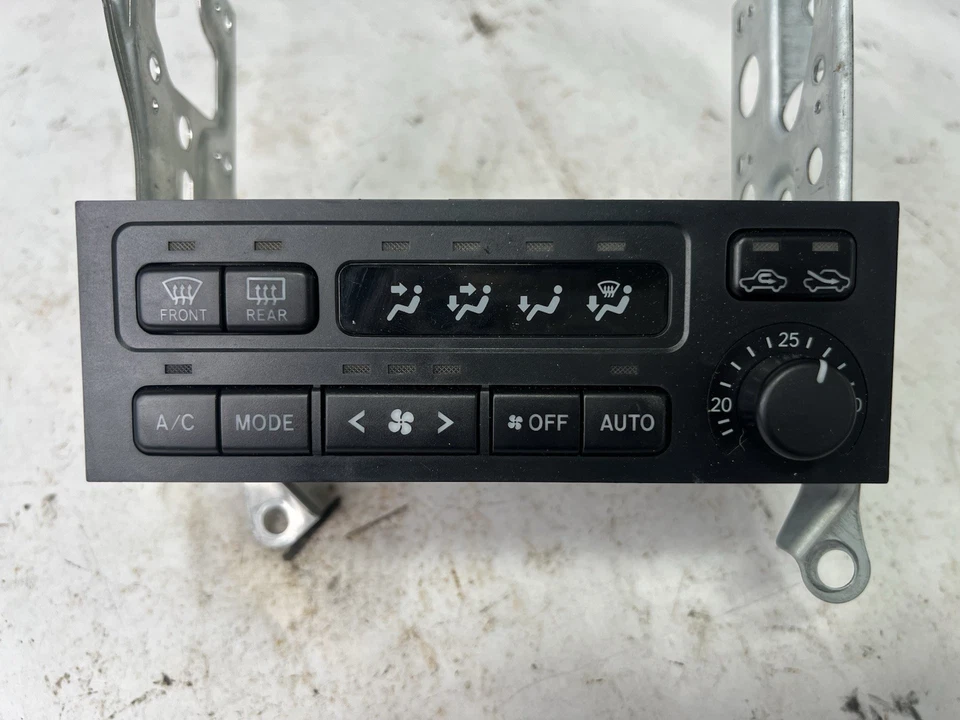Panel de control de aire acondicionado OEM Toyota Mark II Chaser Cresta GX100 JZX100 Foto 2 de 4