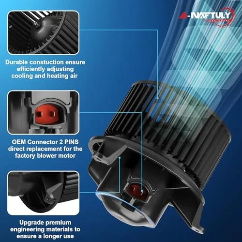 HVAC Blower Motor Fan for 2004-2015 Nissan Titan, Armada, QX56, Pathfinder - Imagem 4 de 4