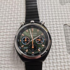 Orologio Citizen Tsuno Chrono On Time Move Verde Limitato 200 Quarzo Raro