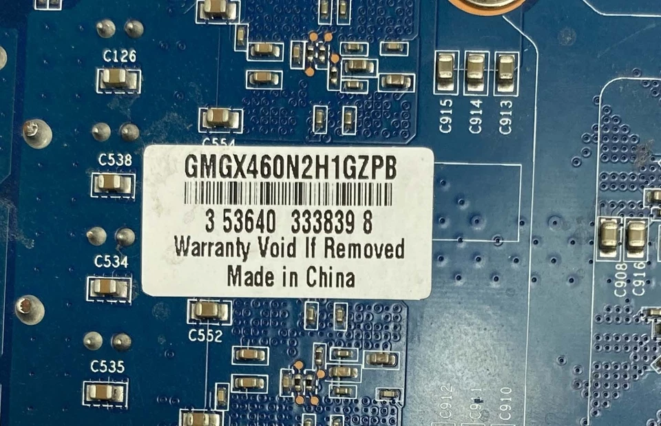 1GB PNY nVidia GeForce GTX 460 Dual DVI / Mini HDMI GDDR5 PCI-e Graphics Card - Image 4 of 4