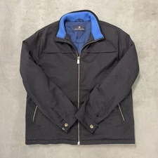 Hart Schaffner Marx, Men's Dixon Long-Sleeve Jacket, dark blue , L