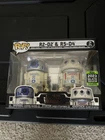 Funko POP! Star Wars R2-D2 & R5-D4 2 Pack 2023 Galactic Convention Bobble-Heads