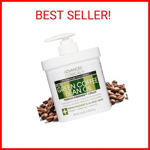 Advanced Clinicals Green Coffee Bean Thermo Firming Body Cream | Anti Cellulite