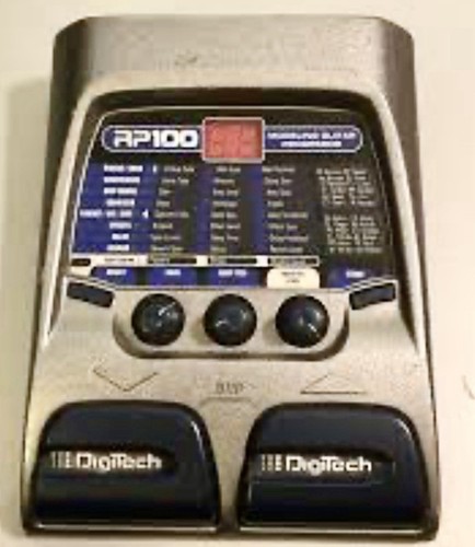 DigiTech RP100 Multi Effects Pedal Guitar Processor Only Tested No ...