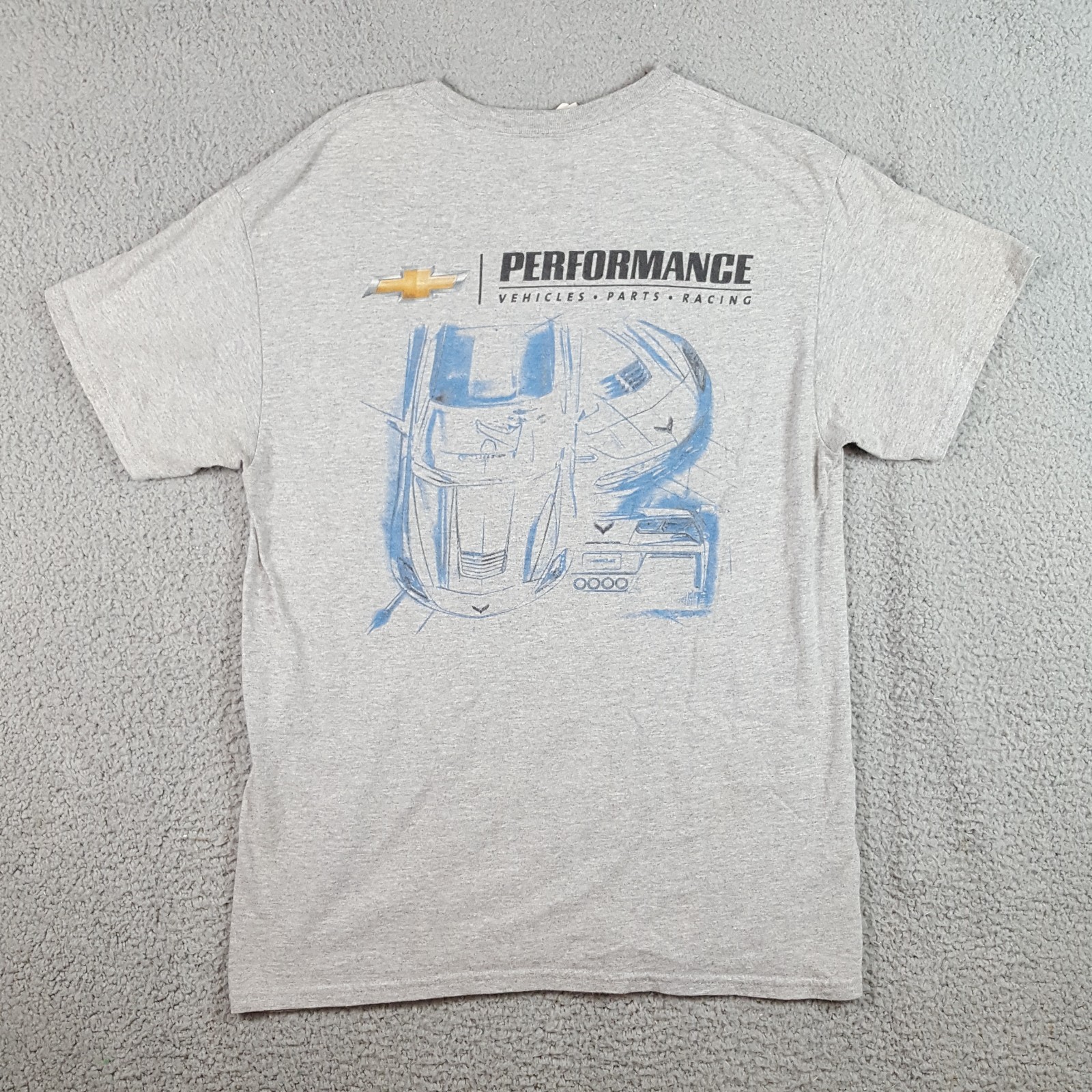 Chevy Performance Racing Corvette Size Small Retr… - image 3