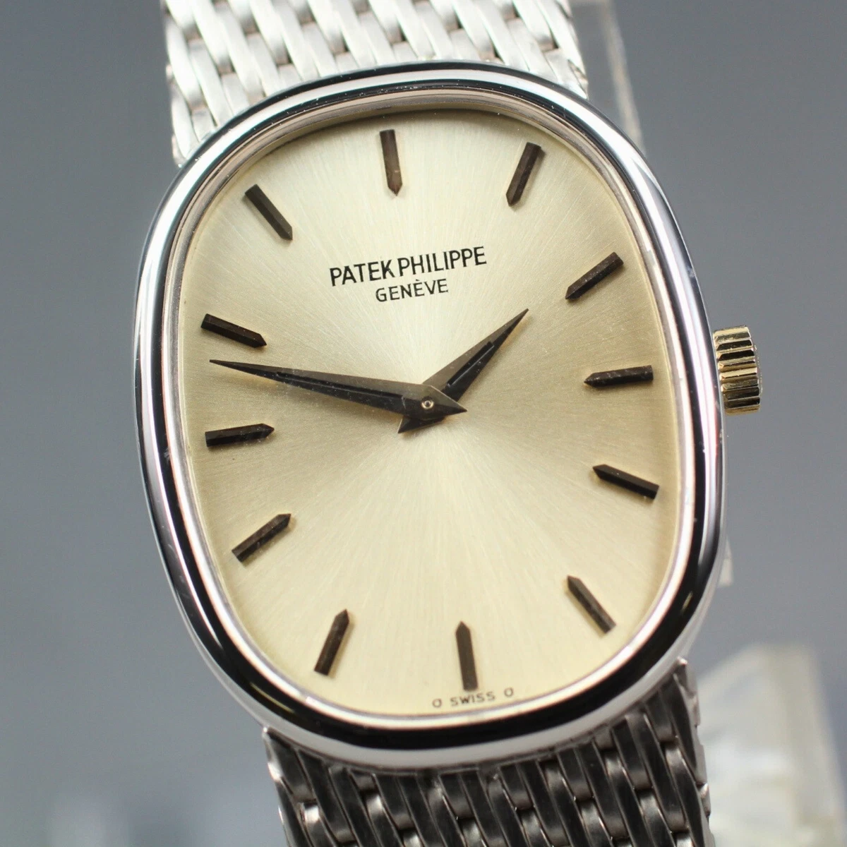 [Casi COMO NUEVO] Patek Philippe Golden Ellipse 4226 Reloj Manual Oro Blanco ...