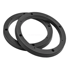2x 6-1/2 Car Door Speaker Subwoofer Install Bracket Universal 6.5" Adapter Rings