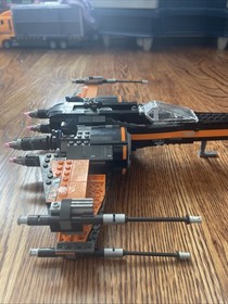 Lego Star Ward Poe Cameron X Wing 99% Complete No Minifigures