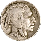 1918-D Buffalo Nickel - Scratches