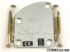 USA Fender Custom Shop Contour NECK PLATE SR25 Tele Pro 2025 Relic!