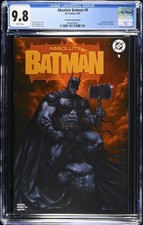 Absolute Batman #9 Lucio Parrillo Variant CGC 9.8 - Ltd to 1000 w/ COA - Bane