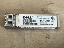 Dell 10G SFP+ SR Transceiver Module 850 nm MMF LC Duplex — FTLX8574D3BCL‑DL