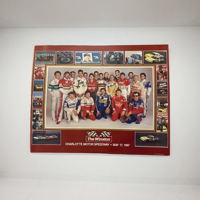 #ad Infamous THE WINSTON Charlotte Motor Speedway May 17 1987 24quot;x30quot; Tim Richmond $45.00