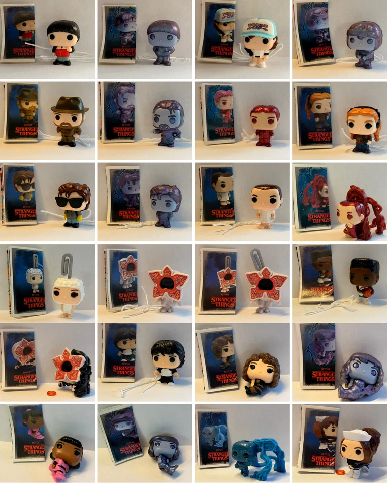 STRANGER THINGS Kinder Joy - Funko Pop Figuren Auswahl aus ALLEN 24 mit BPZ - Bild 1 von 1